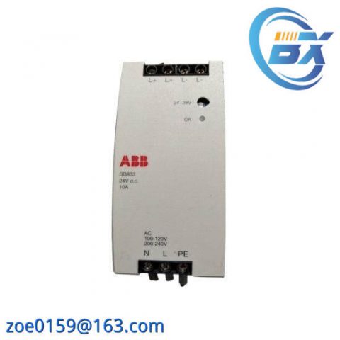 ABB SD833 3BSC610066R1 - Advanced Power Supply for Industrial Automation